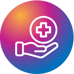 Medical camp icon